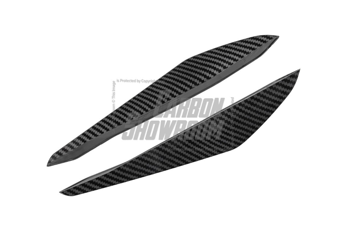 Honda Accord 10th 10.5th Gen 2018-2022 with Aftermarket Parts - Front Bumper Canards ABS from Yofer.co