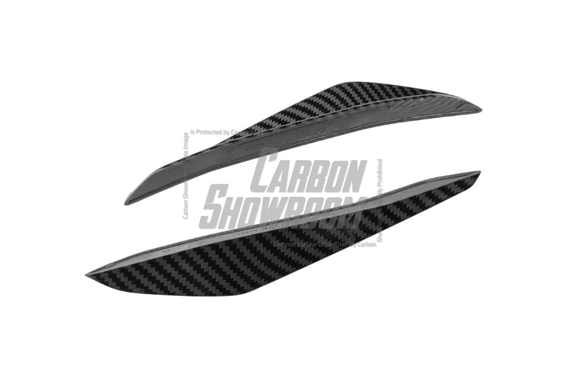 Honda Accord 10th 10.5th Gen 2018-2022 with Aftermarket Parts - Front Bumper Canards ABS from Yofer.co
