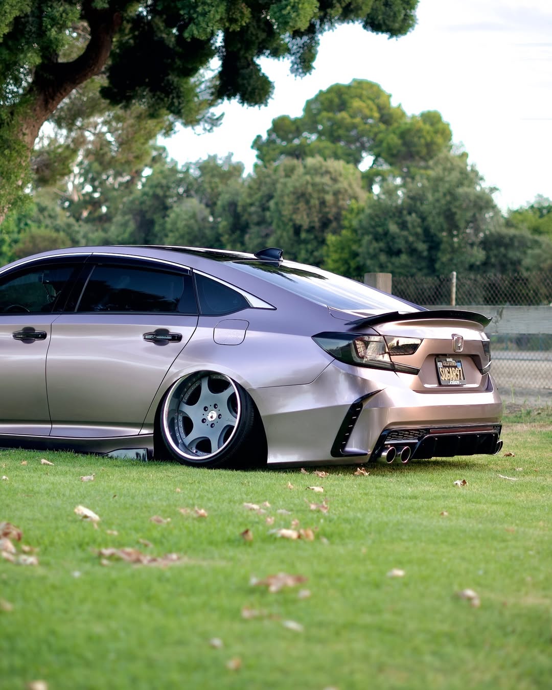 Honda Accord 10th 10.5th Gen 2018-2022 with Aftermarket Parts - Rear Bumper PP from Yofer.co
