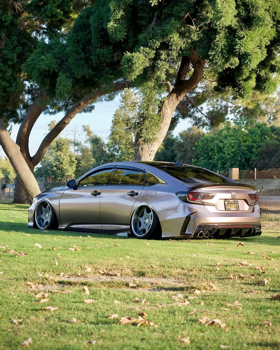 Honda Accord 10th 10.5th Gen 2018-2022 with Aftermarket Parts - Rear Bumper PP from Yofer.co