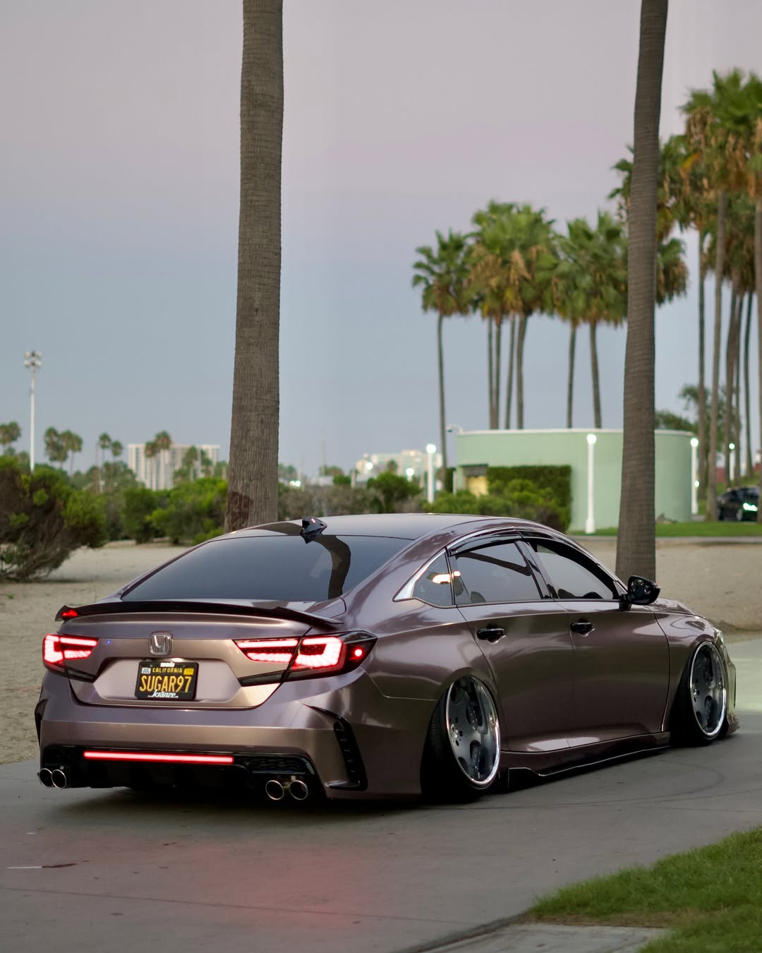 Honda Accord 10th 10.5th Gen 2018-2022 with Aftermarket Parts - Rear Bumper PP from Yofer.co
