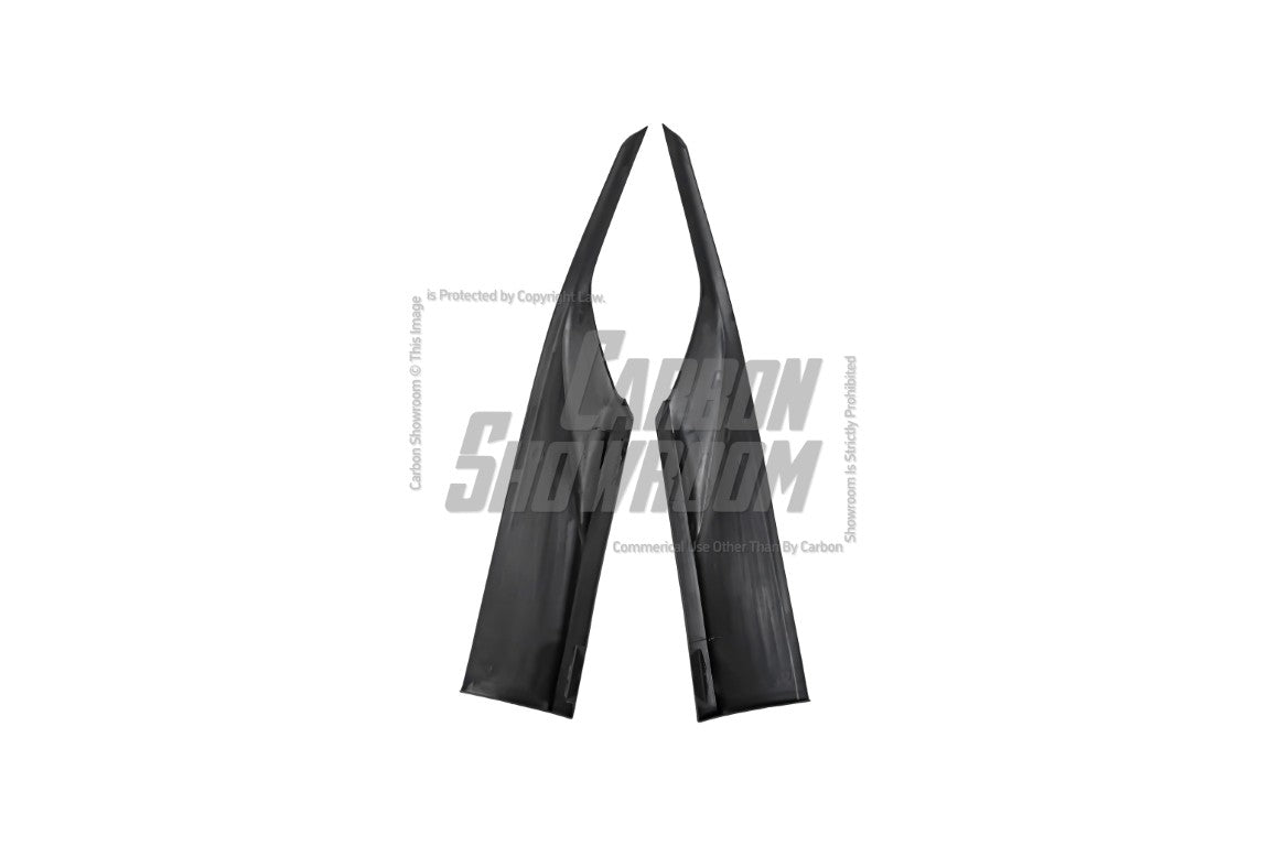 Honda Accord 10th 10.5th Gen 2018-2022 with Aftermarket Parts - V1 Style Rear Diffuser & Rear Canards PP from Yofer.co