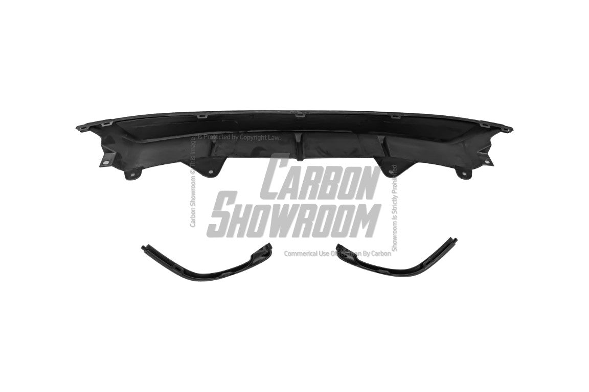 Honda Accord 10th 10.5th Gen 2018-2022 with Aftermarket Parts - V1 Style Rear Diffuser & Rear Canards PP from Yofer.co
