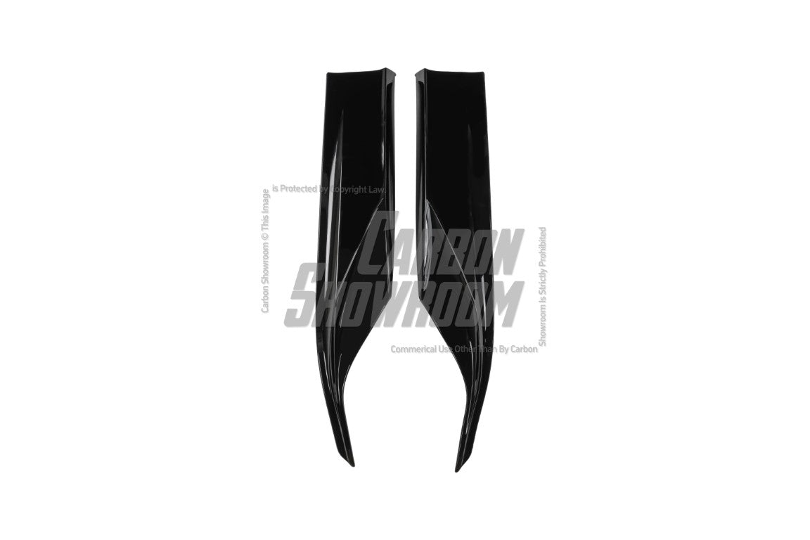 Honda Accord 10th 10.5th Gen 2018-2022 with Aftermarket Parts - V2 Style Rear Diffuser & Rear Canards PP from Yofer.co