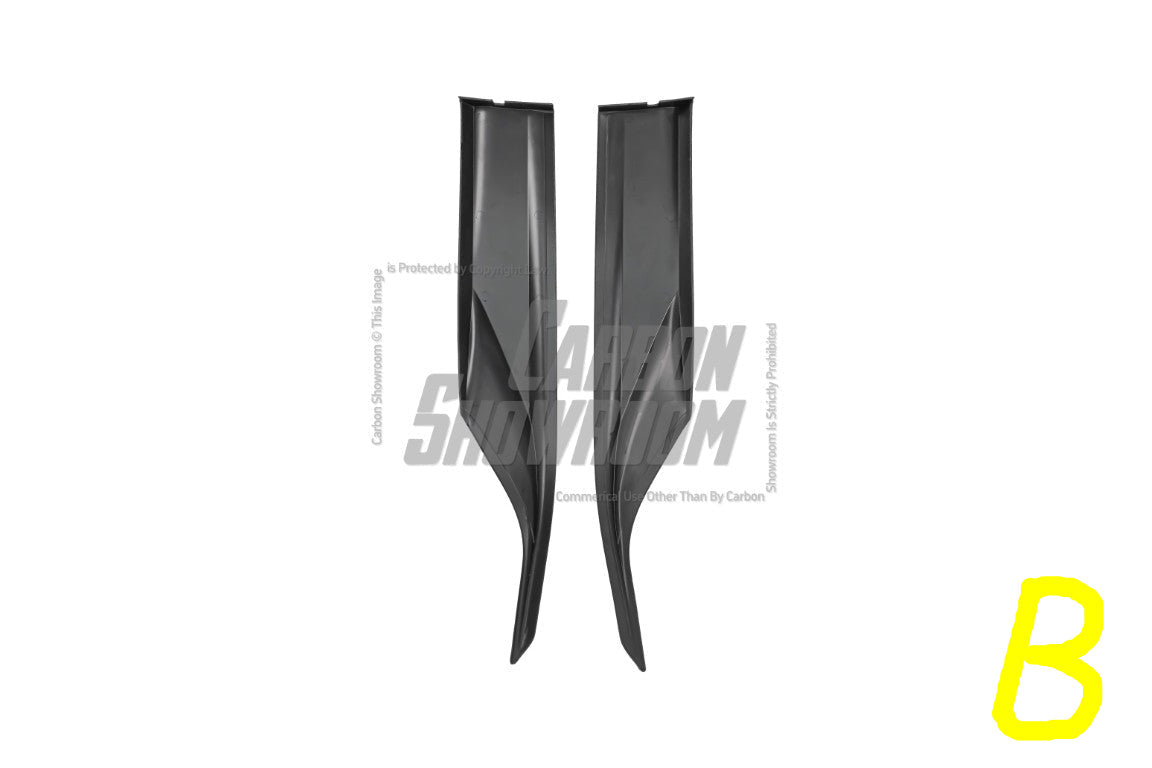 Honda Accord 10th 10.5th Gen 2018-2022 with Aftermarket Parts - V2 Style Rear Diffuser & Rear Canards PP from Yofer.co