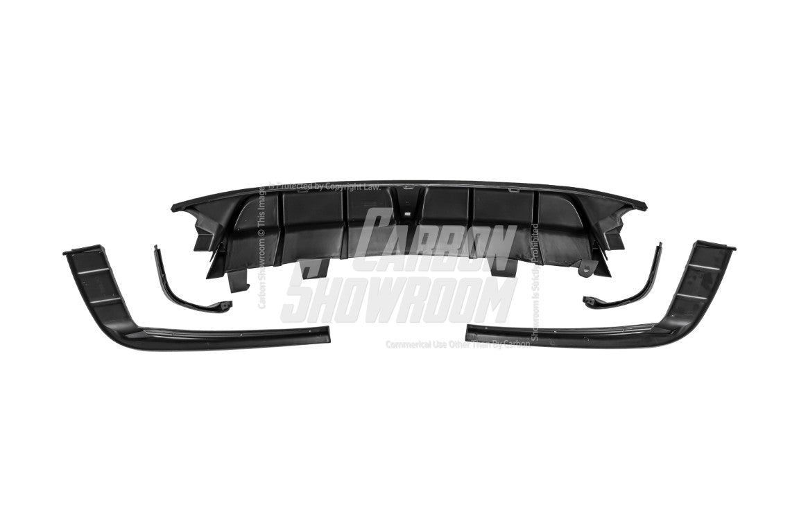 Honda Accord 10th 10.5th Gen 2018-2022 with Aftermarket Parts - V2 Style Rear Diffuser & Rear Canards PP from Yofer.co