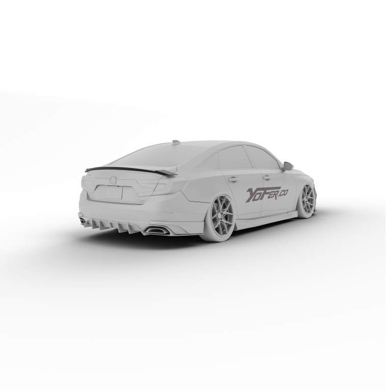 Yofer.co Honda Accord 10th 10.5th Gen Rear Spoiler V3 ABS