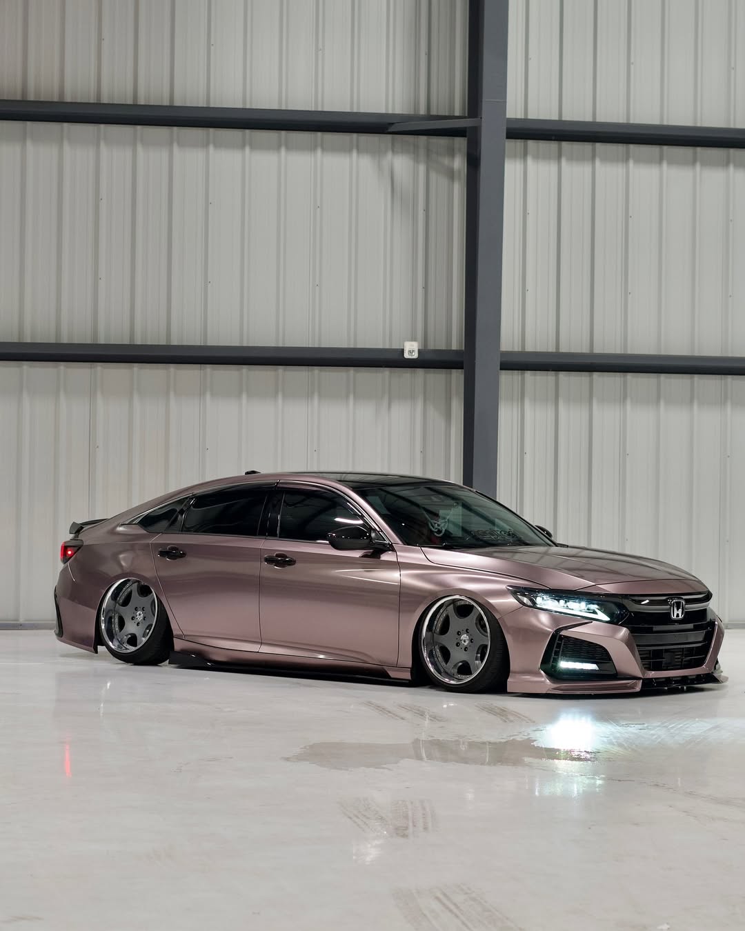 Honda Accord 10th Gen Pre-facelift 2018-2020 with Aftermarket Parts - Front Bumper PP from Yofer.co
