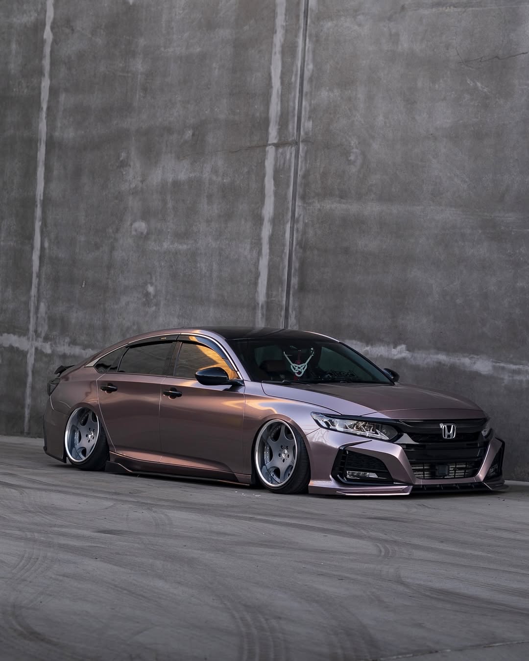 Honda Accord 10th Gen Pre-facelift 2018-2020 with Aftermarket Parts - Front Bumper PP from Yofer.co
