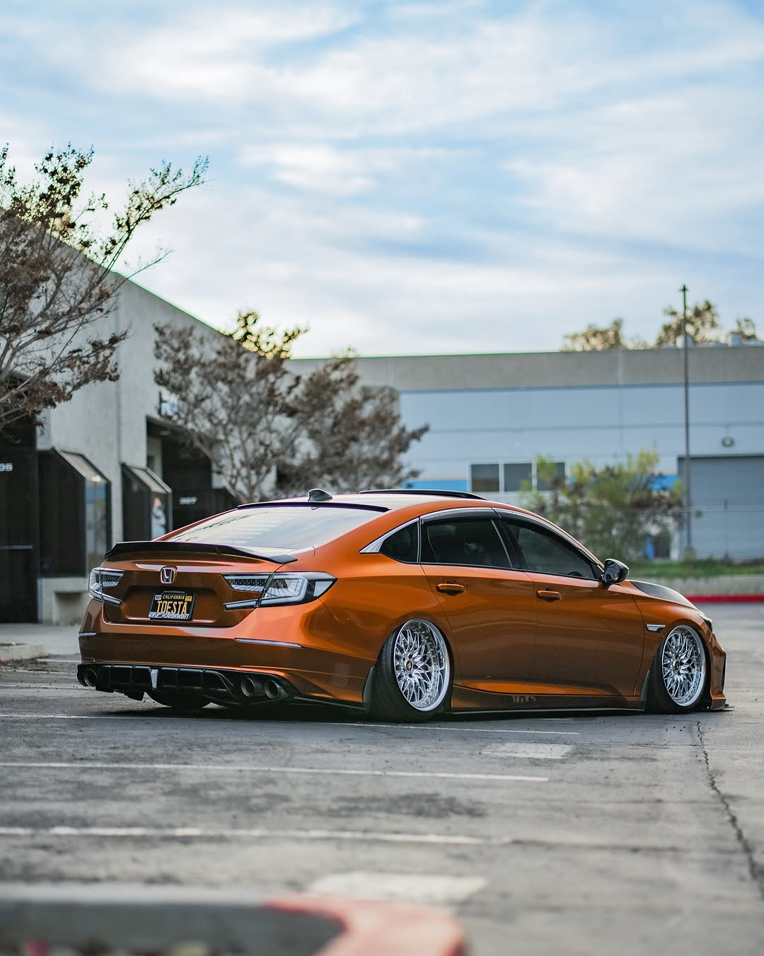 Honda Accord 10th 10.5th Gen 2018-2022 with Aftermarket Parts - Side Skirts PP from Yofer.co