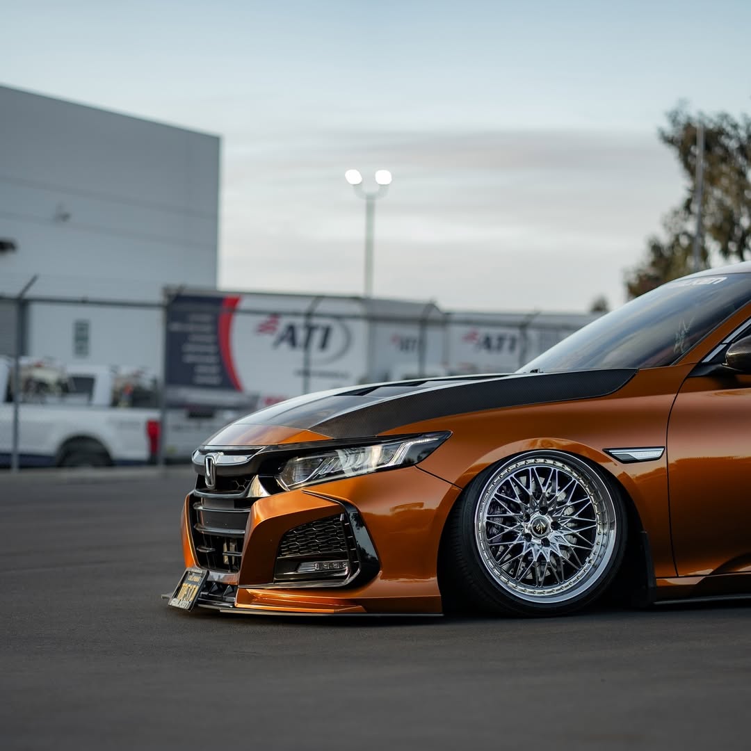 Honda Accord 10th Gen Pre-facelift 2018-2020 with Aftermarket Parts - Front Bumper PP from Yofer.co