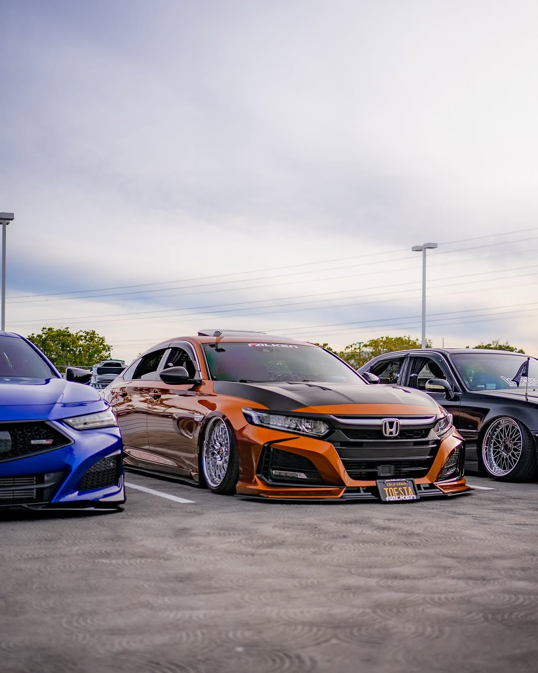 Honda Accord 10th Gen Pre-facelift 2018-2020 with Aftermarket Parts - Front Bumper PP from Yofer.co