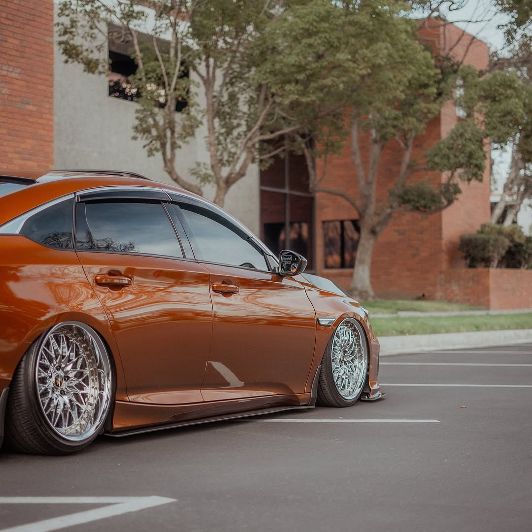 Honda Accord 10th 10.5th Gen 2018-2022 with Aftermarket Parts - Side Skirts PP from Yofer.co