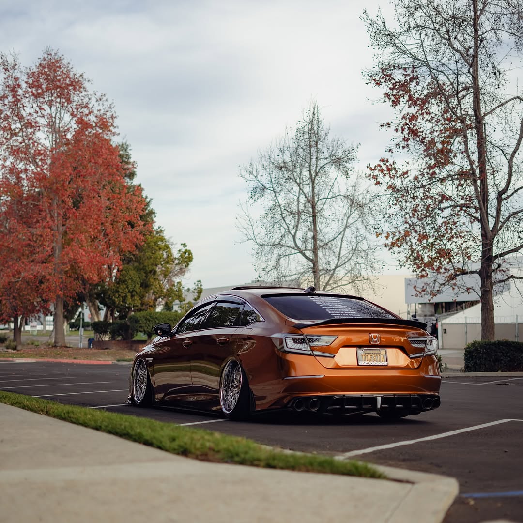 Honda Accord 10th 10.5th Gen 2018-2022 with Aftermarket Parts - Side Skirts PP from Yofer.co