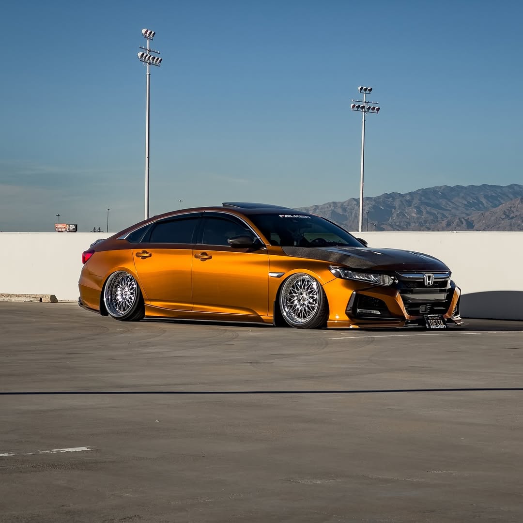 Honda Accord 10th Gen Pre-facelift 2018-2020 with Aftermarket Parts - Front Bumper PP from Yofer.co