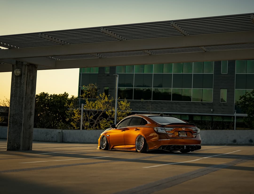 Honda Accord 10th 10.5th Gen 2018-2022 with Aftermarket Parts - Side Skirts PP from Yofer.co