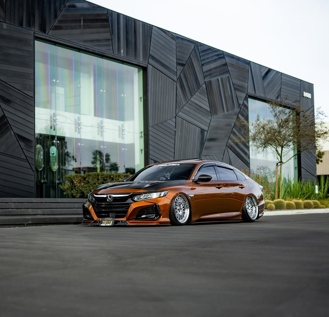 Honda Accord 10th Gen Pre-facelift 2018-2020 with Aftermarket Parts - Front Bumper PP from Yofer.co