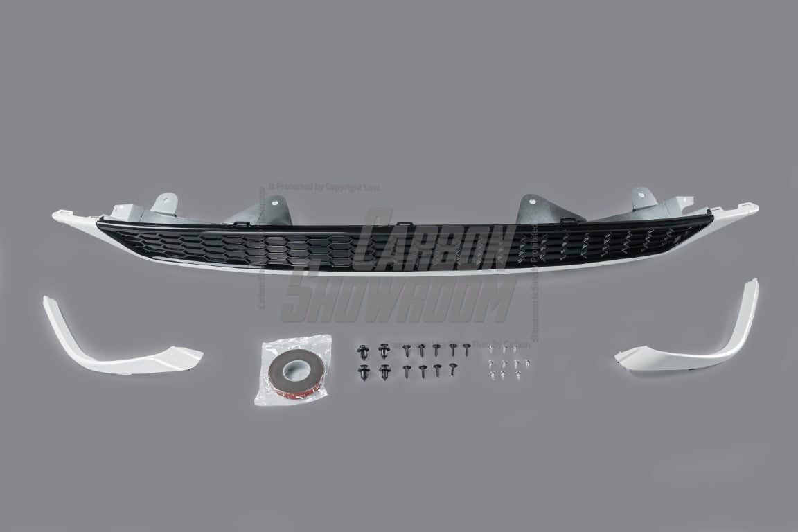 Honda Accord 10th 10.5th Gen 2018-2022 with Aftermarket Parts - V1 Style Rear Diffuser & Rear Canards PP from Yofer.co