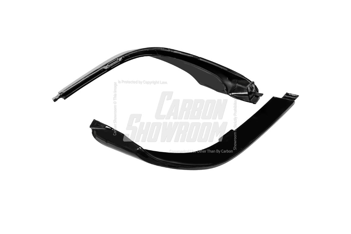 Honda Accord 10th 10.5th Gen 2018-2022 with Aftermarket Parts - V2 Style Rear Diffuser & Rear Canards PP from Yofer.co