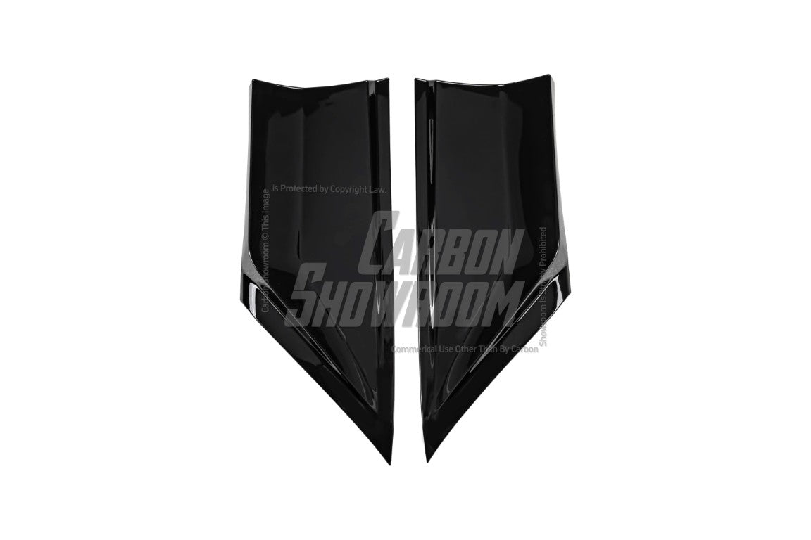 Honda Accord 10th 10.5th Gen 2018-2022 with Aftermarket Parts - V2 Style Rear Diffuser & Rear Canards PP from Yofer.co