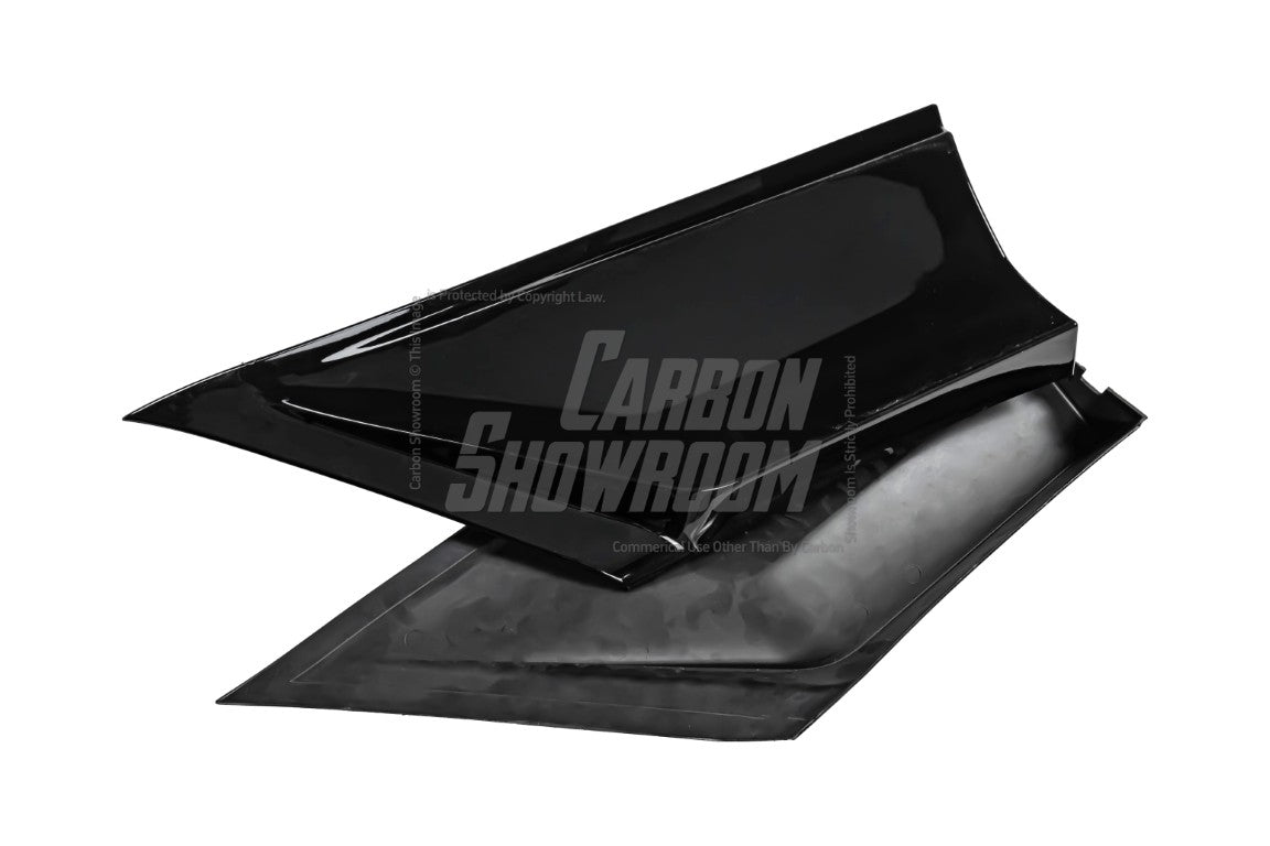 Honda Accord 10th 10.5th Gen 2018-2022 with Aftermarket Parts - V2 Style Rear Diffuser & Rear Canards PP from Yofer.co