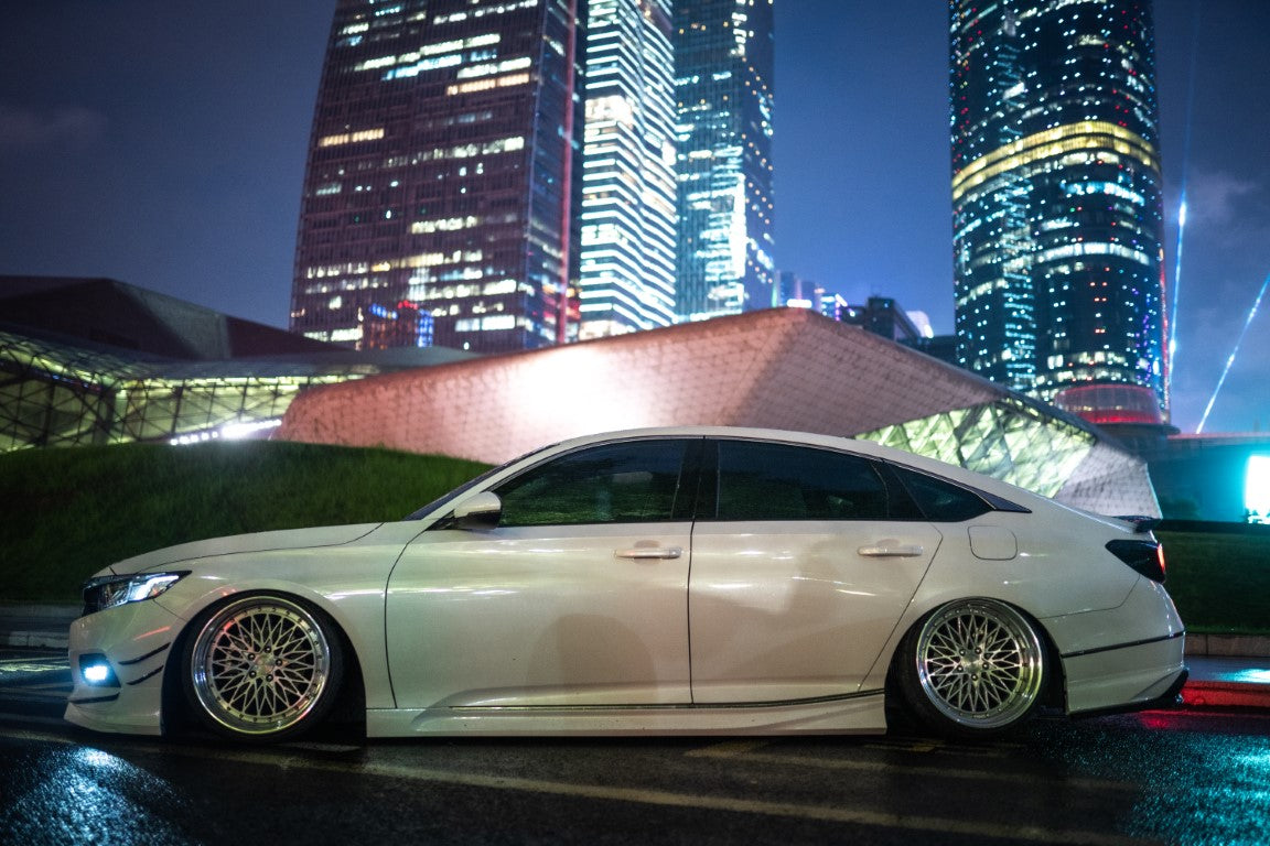 Honda Accord 10th 10.5th Gen 2018-2022 with Aftermarket Parts - Side Skirts PP from Yofer.co
