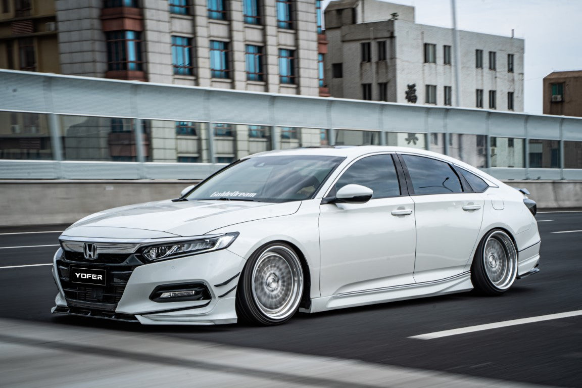 Honda Accord 10th Gen Pre-facelift 2018 2019 2020 with Aftermarket Parts - Package C PP Polypropylene & ABS from Yofer.co