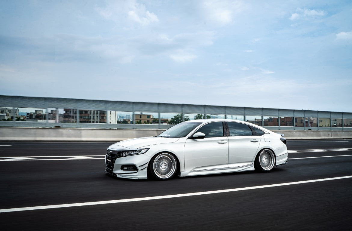 Honda Accord 10th Gen Pre-facelift 2018 2019 2020 with Aftermarket Parts - Package C PP Polypropylene & ABS from Yofer.co