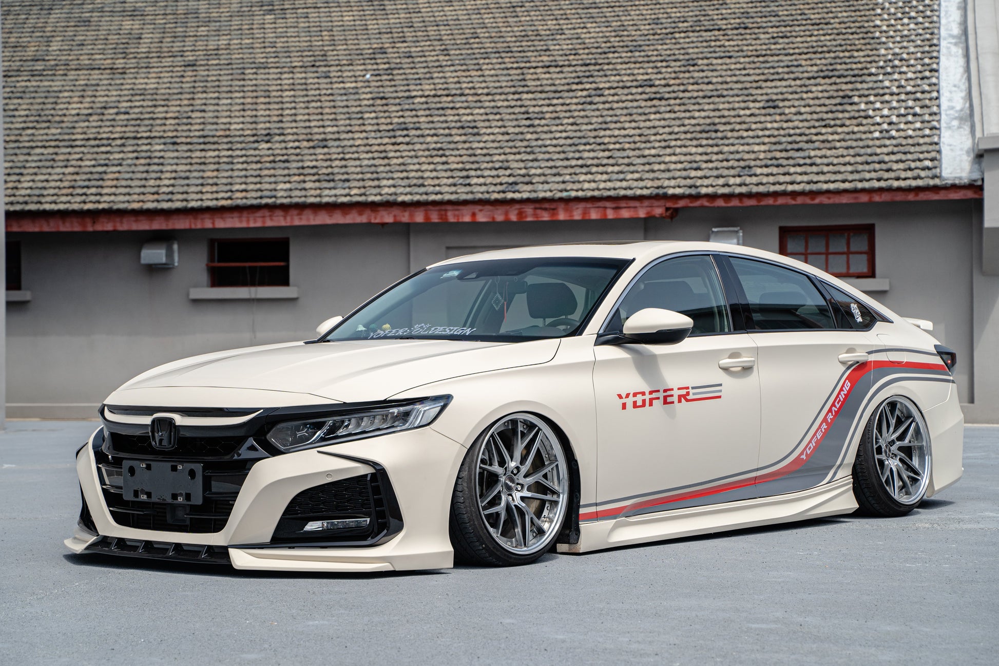 Honda Accord 10th Gen Pre-facelift 2018 2019 2020 with Aftermarket Parts - Package A PP Polypropylene & ABS from Yofer.co