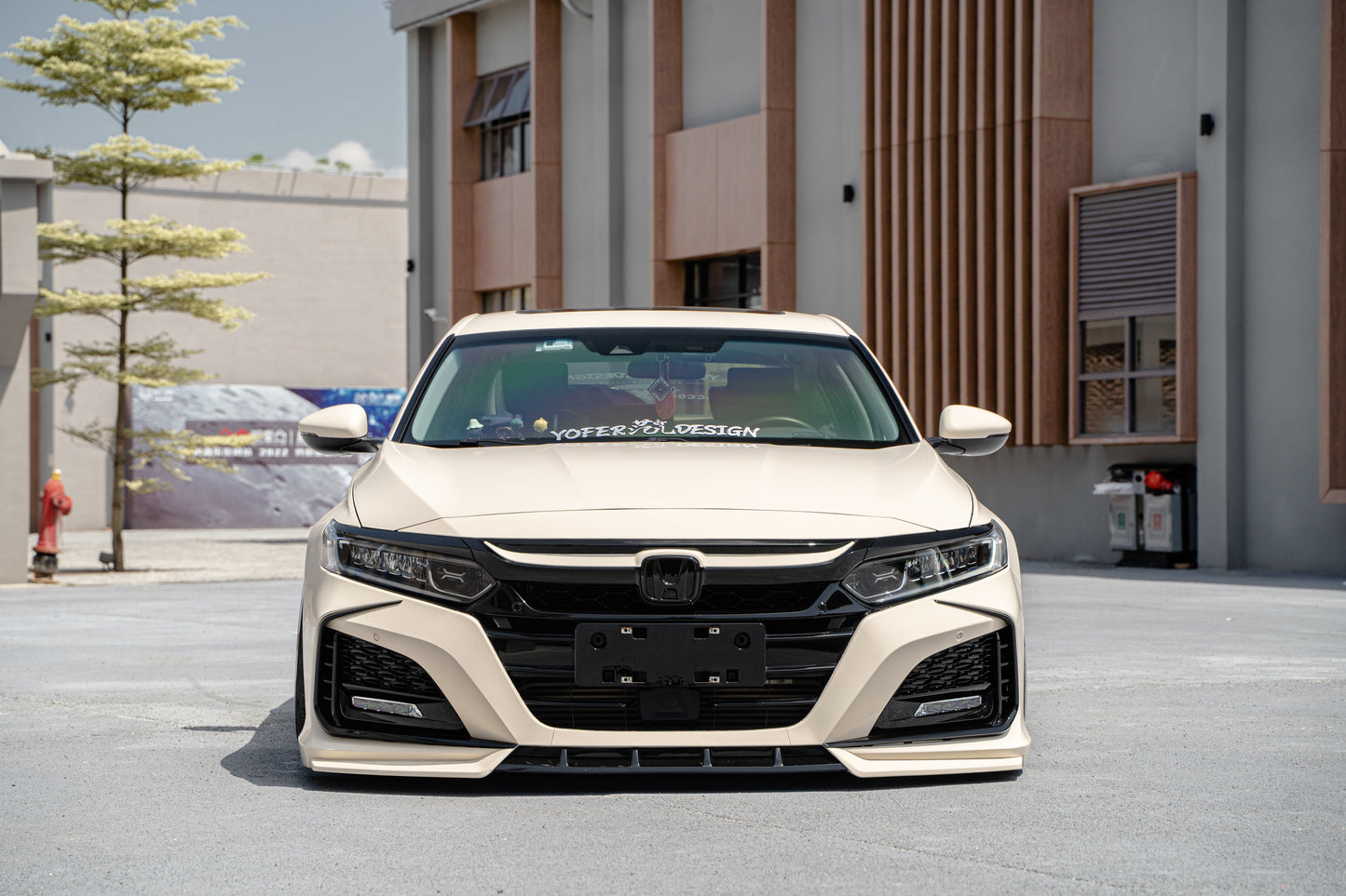 Honda Accord 10th Gen Pre-facelift 2018 2019 2020 with Aftermarket Parts - Package A PP Polypropylene & ABS from Yofer.co