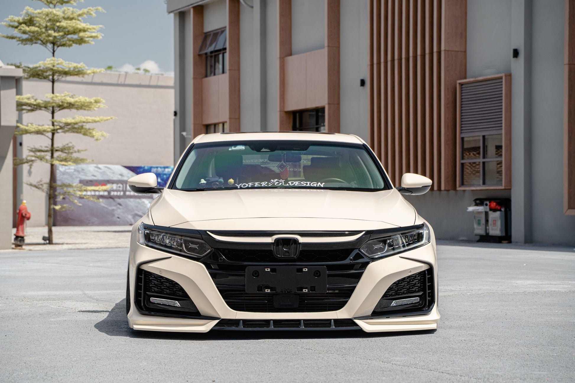 Honda Accord 10th Gen Pre-facelift 2018 2019 2020 with Aftermarket Parts - Package A PP Polypropylene & ABS from Yofer.co