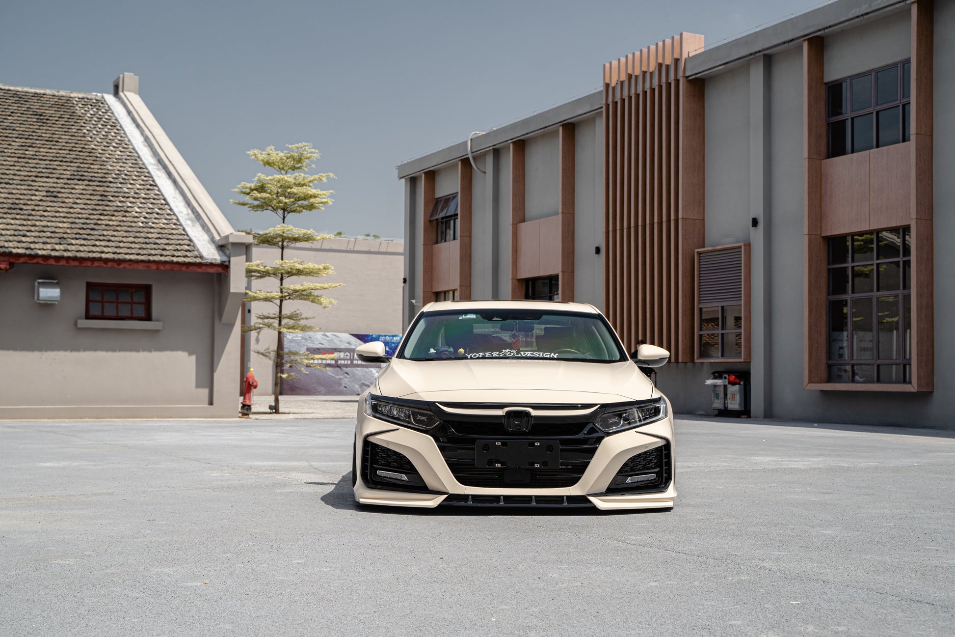 Honda Accord 10th Gen Pre-facelift 2018 2019 2020 with Aftermarket Parts - Package A PP Polypropylene & ABS from Yofer.co