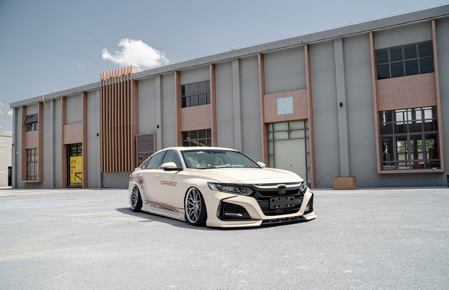 Honda Accord 10th Gen Pre-facelift 2018 2019 2020 with Aftermarket Parts - Package A PP Polypropylene & ABS from Yofer.co