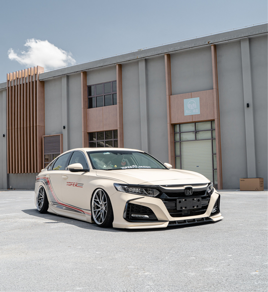 Honda Accord 10th Gen Pre-facelift 2018 2019 2020 with Aftermarket Parts - Package A PP Polypropylene & ABS from Yofer.co