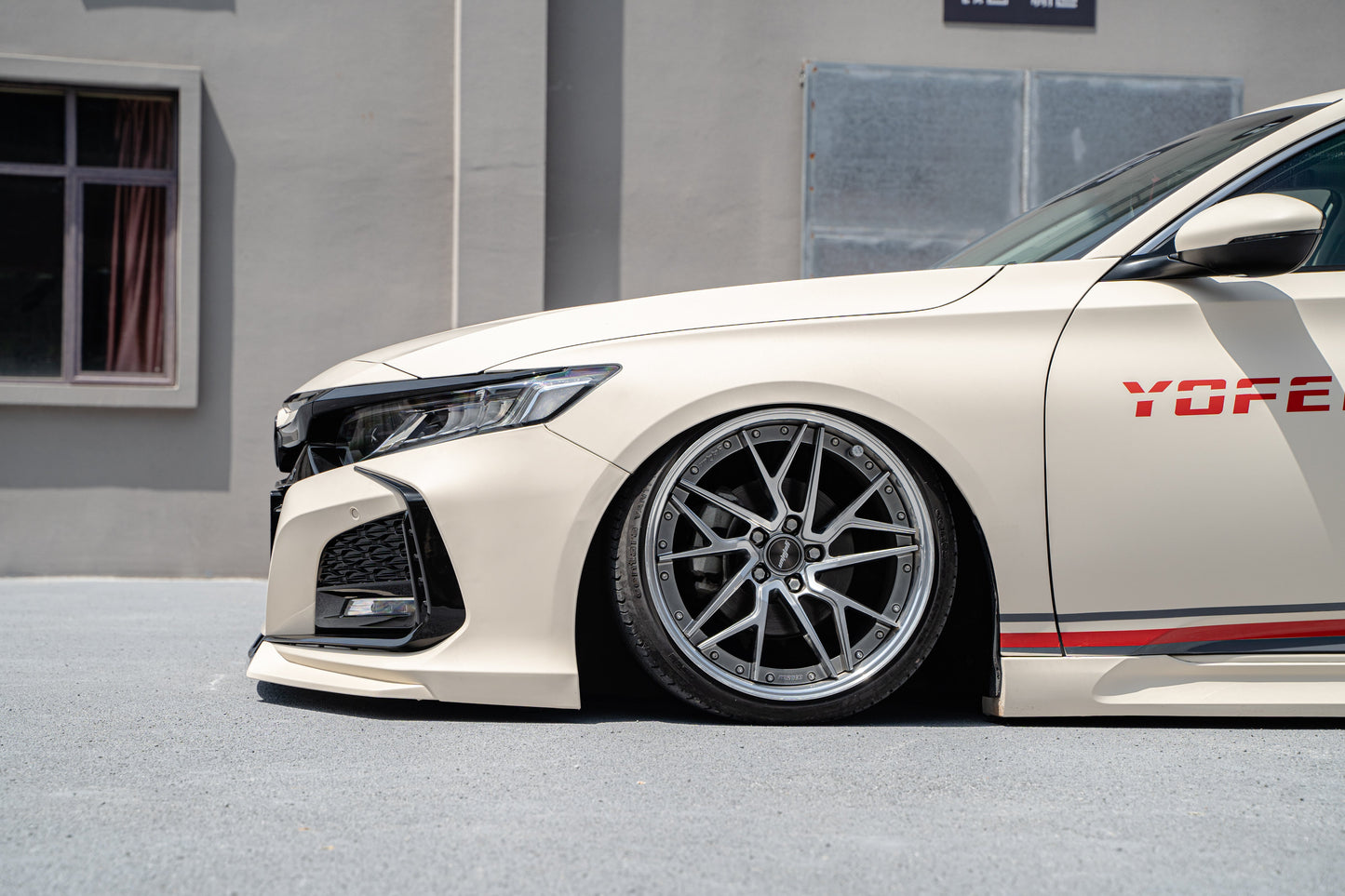 Honda Accord 10th Gen Pre-facelift 2018 2019 2020 with Aftermarket Parts - Package A PP Polypropylene & ABS from Yofer.co