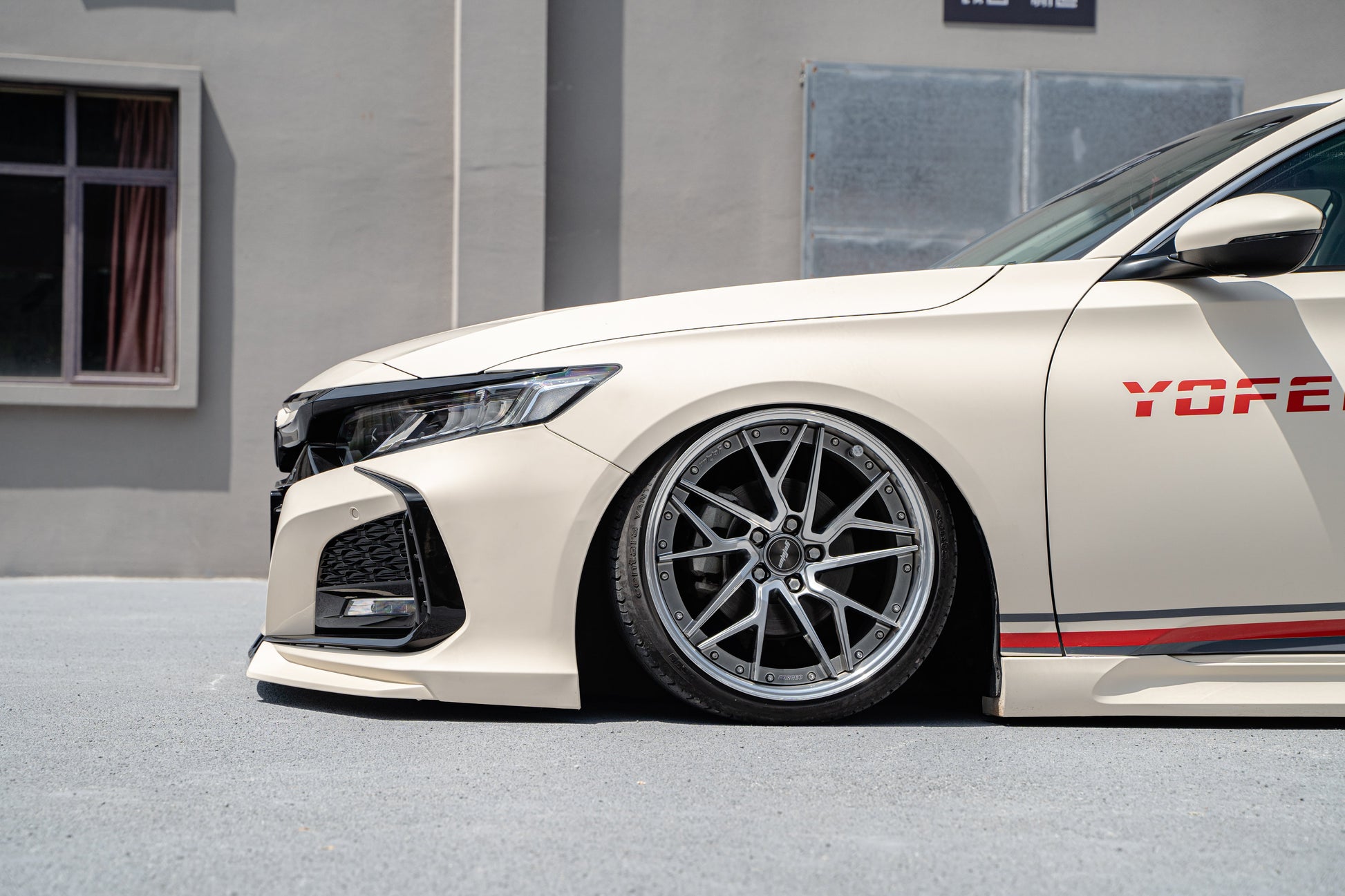 Honda Accord 10th Gen Pre-facelift 2018 2019 2020 with Aftermarket Parts - Package A PP Polypropylene & ABS from Yofer.co