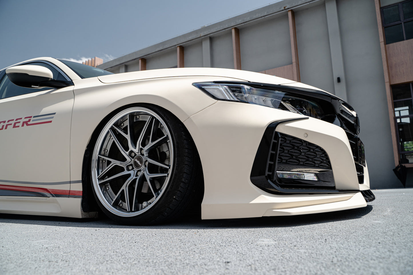Honda Accord 10th Gen Pre-facelift 2018 2019 2020 with Aftermarket Parts - Package A PP Polypropylene & ABS from Yofer.co