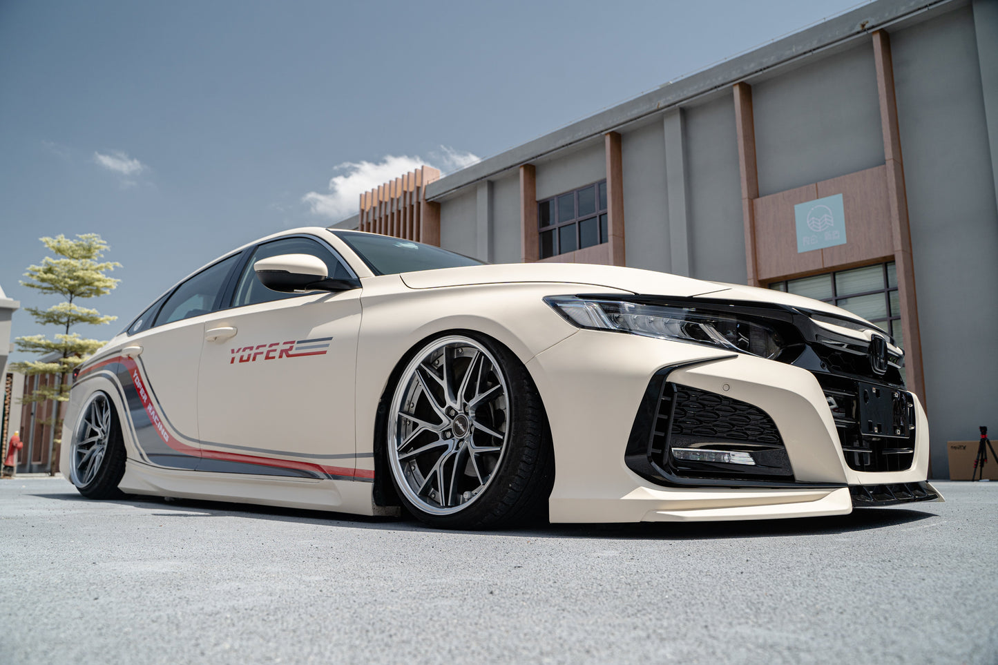 Honda Accord 10th Gen Pre-facelift 2018 2019 2020 with Aftermarket Parts - Package A PP Polypropylene & ABS from Yofer.co
