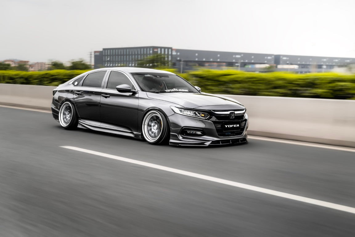 Honda Accord 10th Gen Pre-facelift 2018 2019 2020 with Aftermarket Parts - Package B PP Polypropylene &  ABS from Yofer.co