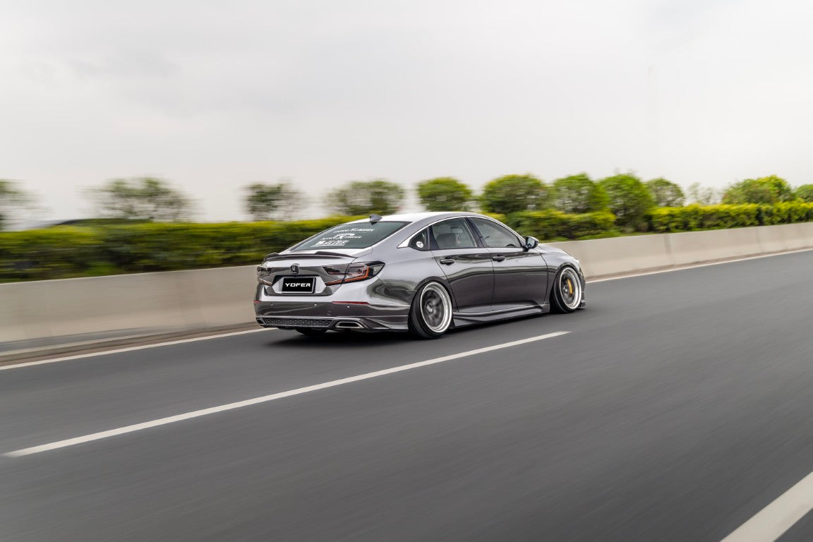 Honda Accord 10th Gen Pre-facelift 2018 2019 2020 with Aftermarket Parts - Package B PP Polypropylene &  ABS from Yofer.co