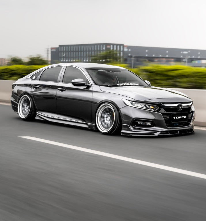 Honda Accord 10th Gen Pre-facelift 2018 2019 2020 with Aftermarket Parts - Package B PP Polypropylene &  ABS from Yofer.co