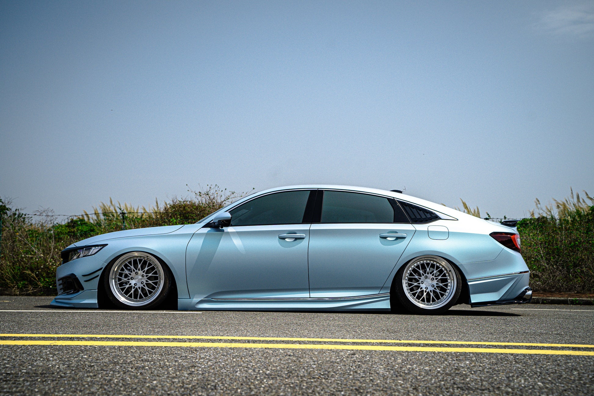 Honda Accord 10.5th Gen facelift 2021 2022 with Aftermarket Parts - Package A PP Polypropylene & ABS from Yofer.co