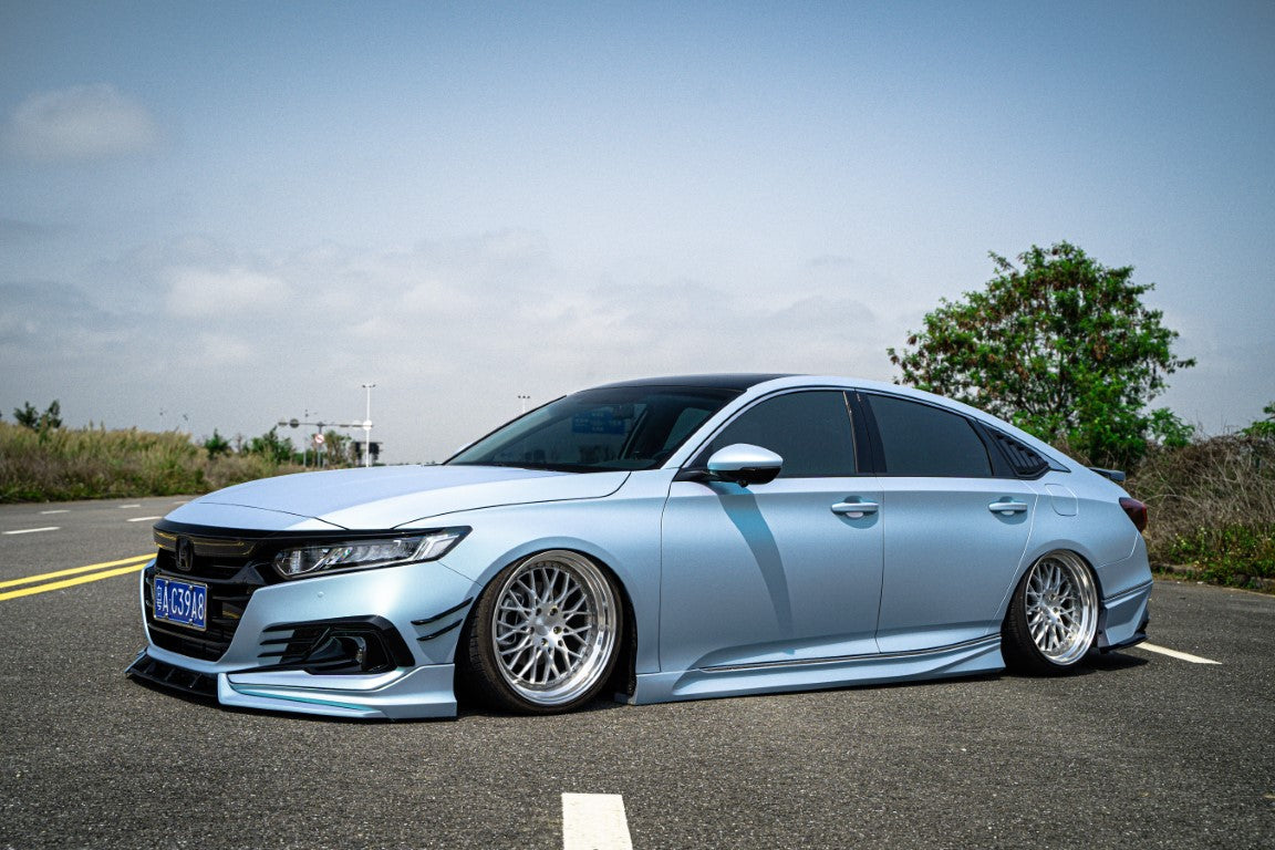 Honda Accord 10.5th Gen facelift 2021-2022 with Aftermarket Parts - Upper Valences ABS from Yofer.co