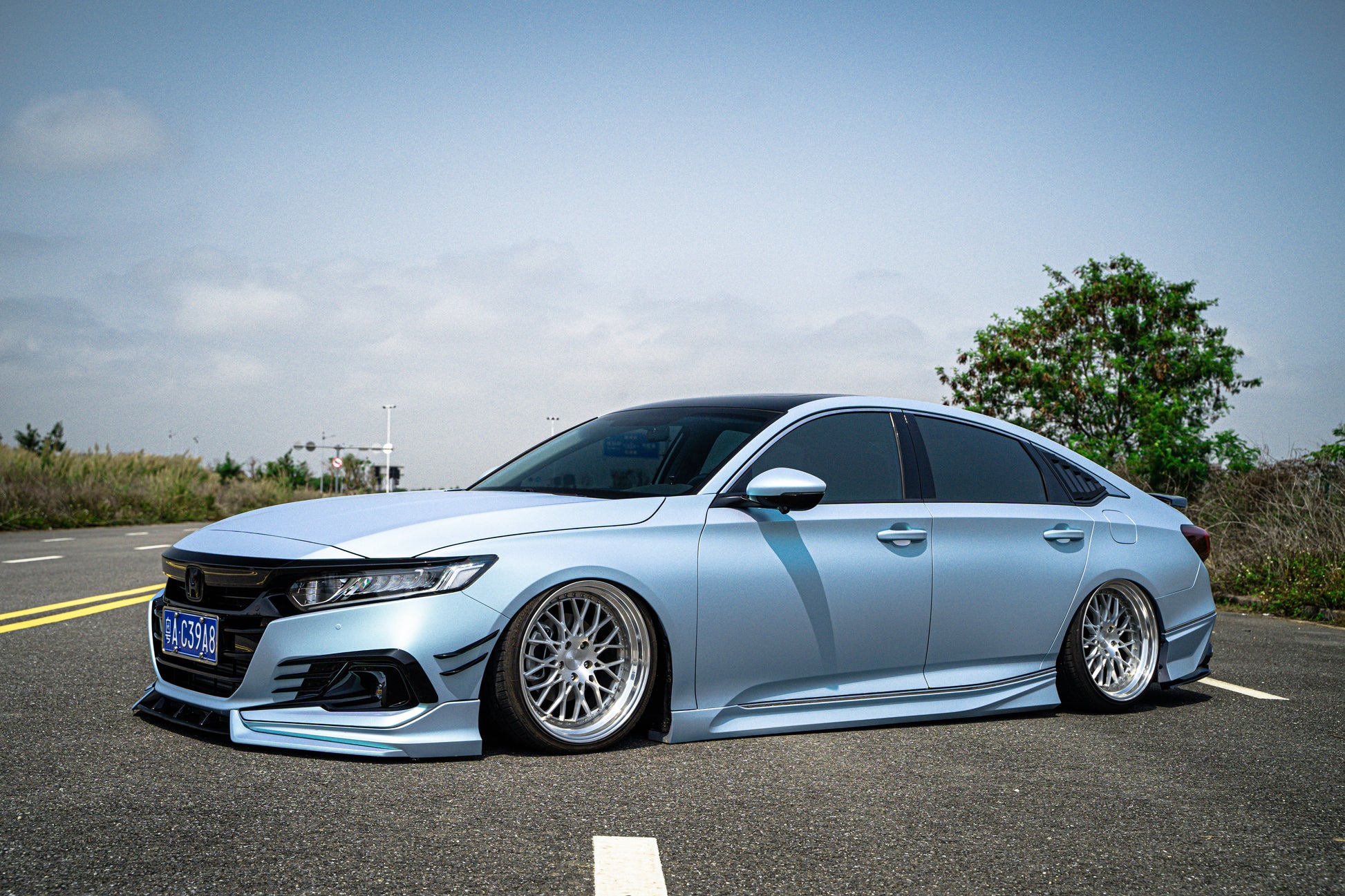 Honda Accord 10.5th Gen facelift 2021 2022 with Aftermarket Parts - Package A PP Polypropylene & ABS from Yofer.co