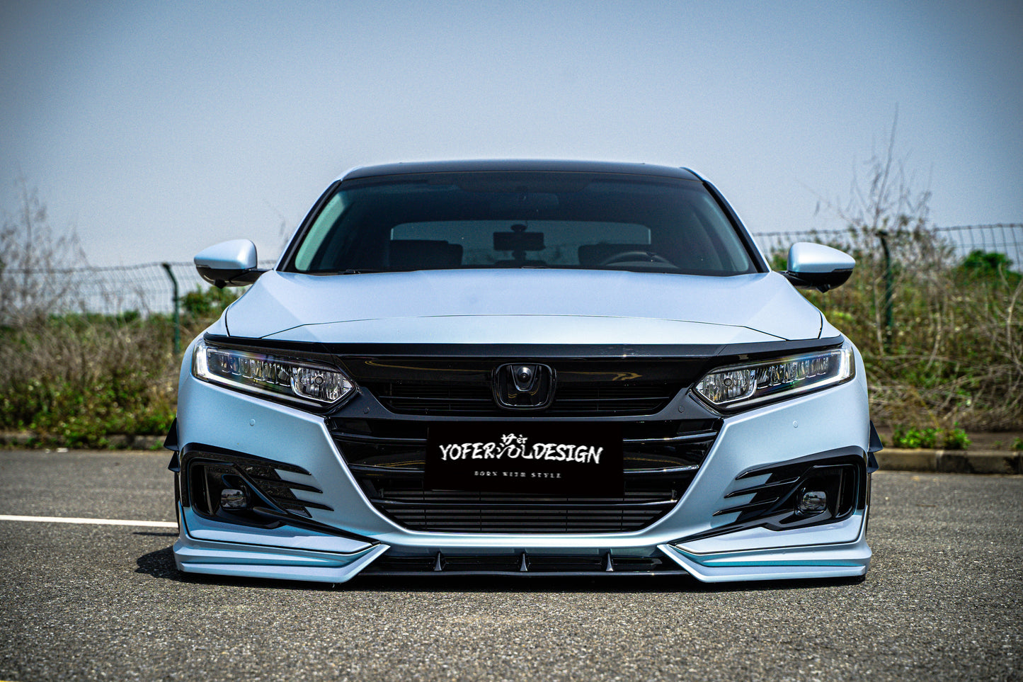 Honda Accord 10.5th Gen facelift 2021 2022 with Aftermarket Parts - Package A PP Polypropylene & ABS from Yofer.co