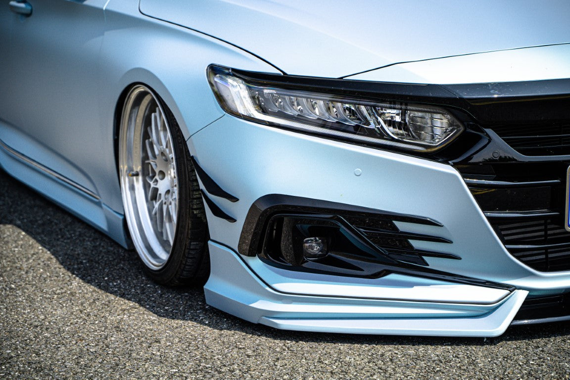 Honda Accord 10.5th Gen facelift 2021-2022 with Aftermarket Parts - Upper Valences ABS from Yofer.co