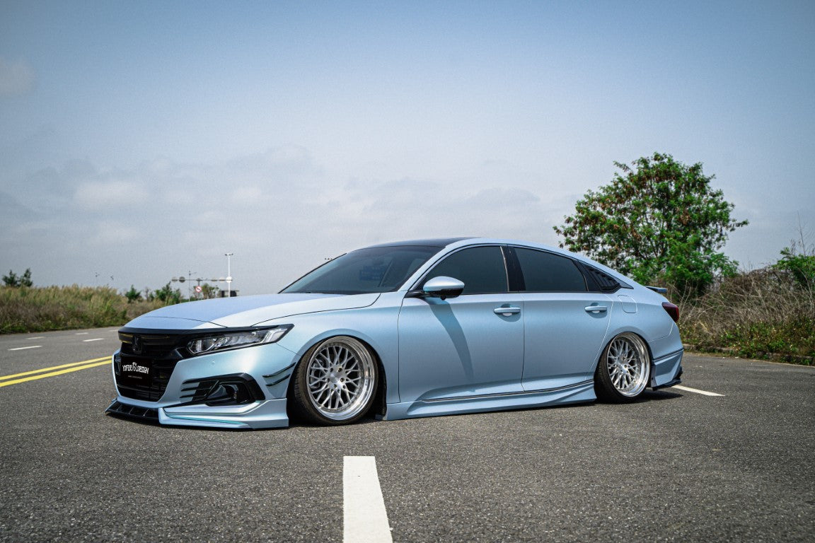Honda Accord 10.5th Gen facelift 2021-2022 with Aftermarket Parts - Upper Valences ABS from Yofer.co
