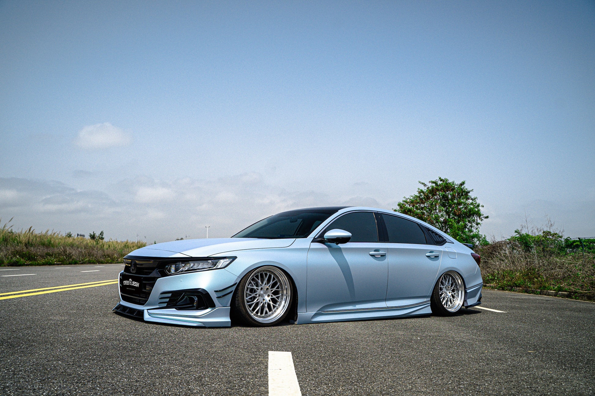 Honda Accord 10.5th Gen facelift 2021 2022 with Aftermarket Parts - Package A PP Polypropylene & ABS from Yofer.co