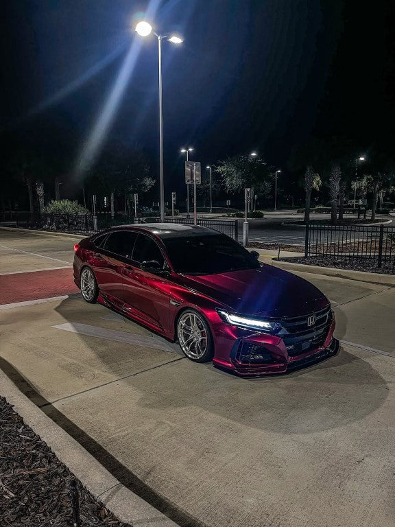 Honda Accord 10th Gen Pre-facelift 2018-2020 with Aftermarket Parts - Front Bumper PP from Yofer.co