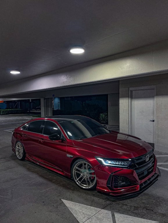 Honda Accord 10th Gen Pre-facelift 2018-2020 with Aftermarket Parts - Front Bumper PP from Yofer.co